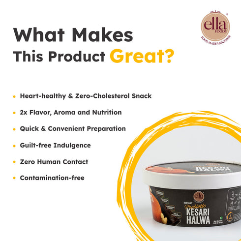 Ella Foods Probiotic Kesari Halwa